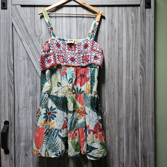 Farm Rio Crochet Mini Dress - Picture 10 of 16